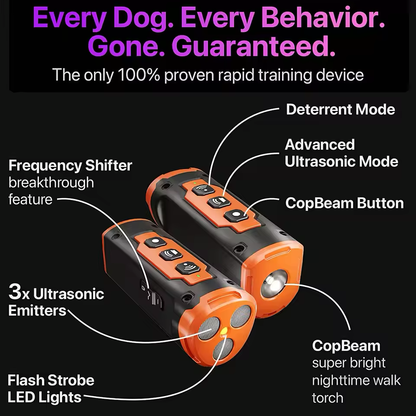 🐾 PawTrainer™ Series | Ultrasonic Anti-Bark Trainer